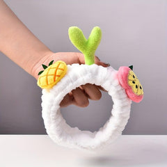 Pineapple Plush Headband for Women and Girls