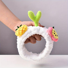 Pineapple Plush Headband for Women and Girls