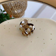 Small Hair Claw Vintage Hair Claw For Side Hair Braids High Ponytail Holder
