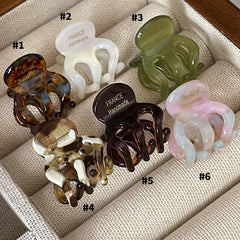 Small Hair Claw Vintage Hair Claw For Side Hair Braids High Ponytail Holder