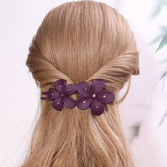 Large Flower Shaped Hair Claw Clip for Ponytail Bun Women Girls Hair Claw Clip