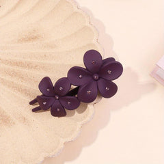 Large Flower Shaped Hair Claw Clip for Ponytail Bun Women Girls Hair Claw Clip
