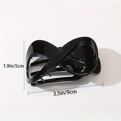 3pcs Acrylic Hair Claw Clip Strong Hold Hair Jaw Clip