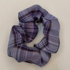 10pcs French Large Wool Scrunchie Retro Hair Rope Fabric Accessories