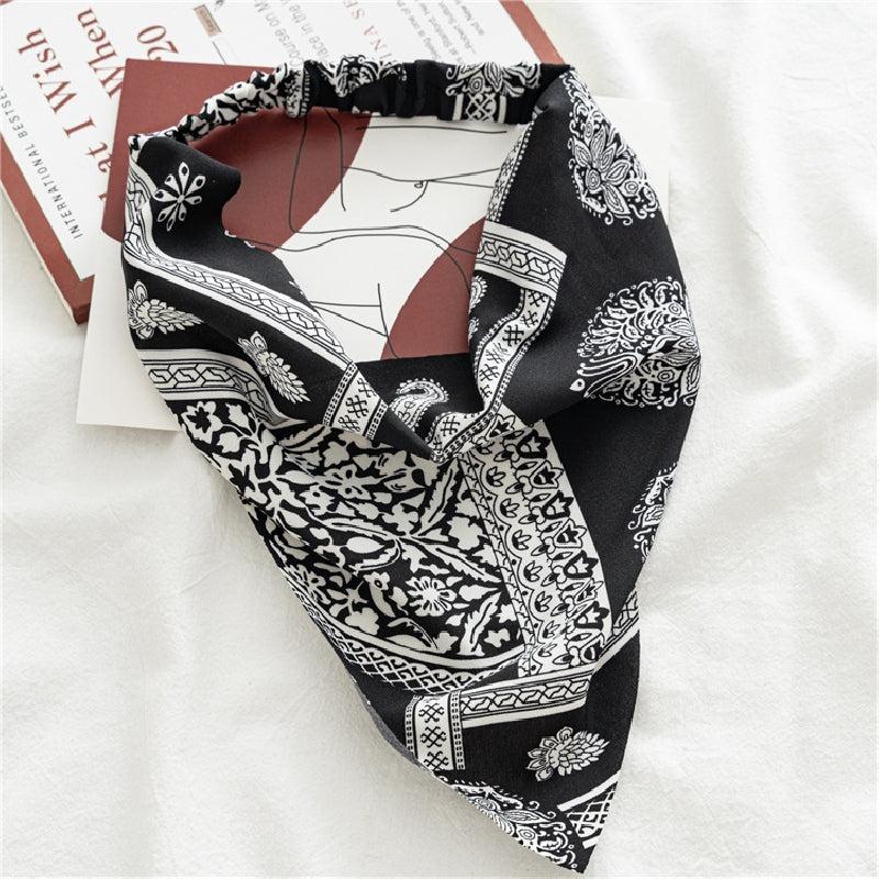 Boho Style Bandana Headband Hair Accessories Women's Bundle Hairband