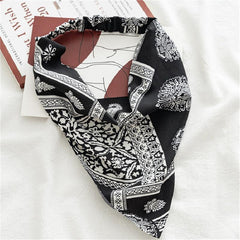 Boho Style Bandana Headband Hair Accessories Women's Bundle Hairband