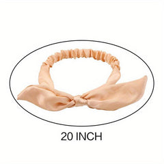 Silk Satin Headband Bowknot Hair Band Hair Accessories
