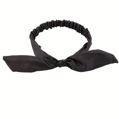 Silk Satin Headband Bowknot Hair Band Hair Accessories