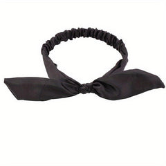 Silk Satin Headband Bowknot Hair Band Hair Accessories
