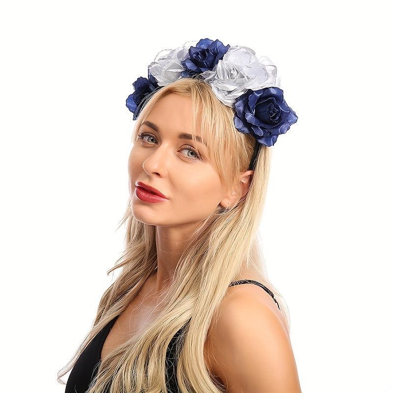 Halloween Flower Headband Hair Accessories for Women Girls