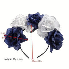 Halloween Flower Headband Hair Accessories for Women Girls