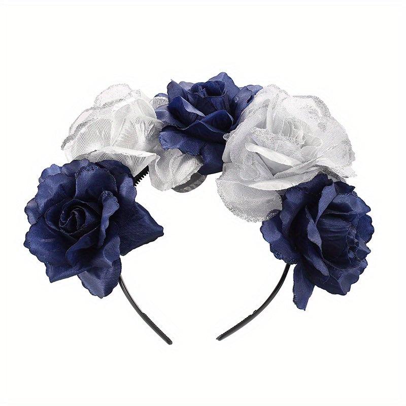 Halloween Flower Headband Hair Accessories for Women Girls