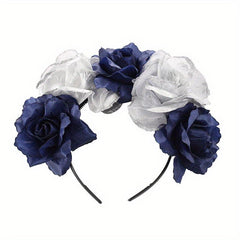 Halloween Flower Headband Hair Accessories for Women Girls