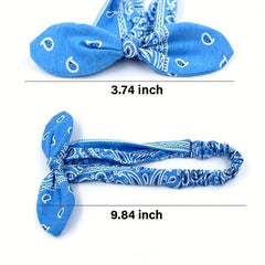Boho Rabbit Ears Knotted Headband Hair Accessories