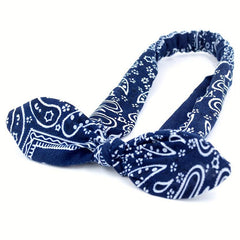 Boho Rabbit Ears Knotted Headband Hair Accessories