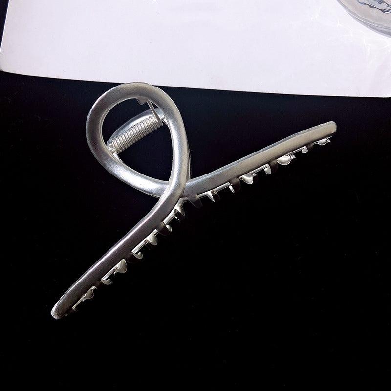 Metal Twist Hair Claw Ponytail Holder Shark Claw Hair Accessories For Women