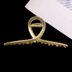 Metal Twist Hair Claw Ponytail Holder Shark Claw Hair Accessories For Women