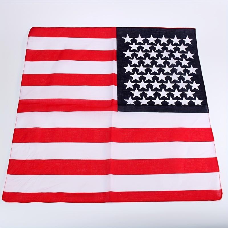 National Flag Bandana Hip Hop Cotton Square Scarf Handkerchief