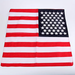 National Flag Bandana Hip Hop Cotton Square Scarf Handkerchief
