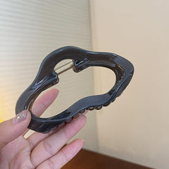 Hollow Cloud Hair Claw Clip Strong Hold Non slip Ponytail Holder