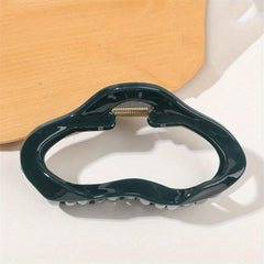 Hollow Cloud Hair Claw Clip Strong Hold Non slip Ponytail Holder