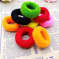 Y2K Colorful Hair Tie Thickened Elastic Hair Rope
