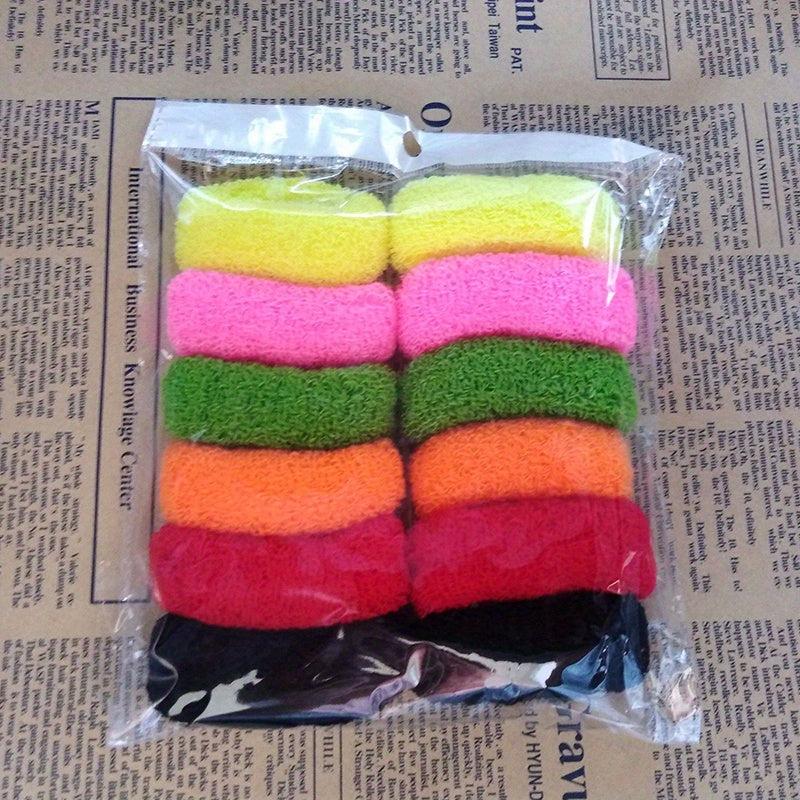Y2K Colorful Hair Tie Thickened Elastic Hair Rope