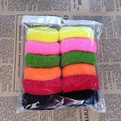 Y2K Colorful Hair Tie Thickened Elastic Hair Rope