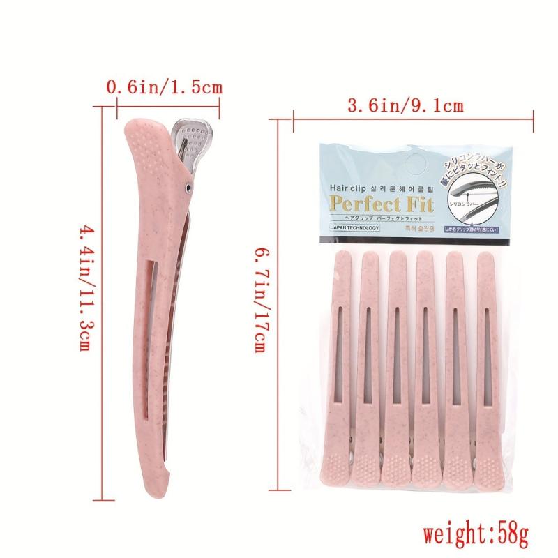 Slim Hair Clip Salon Hair Styling Positioning Clip Seamless Hair Clip