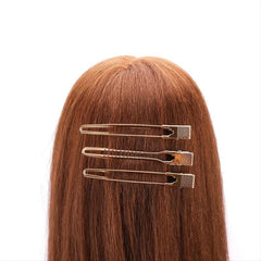 Golden Duck Billed Clip Hair Accessories