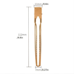 Golden Duck Billed Clip Hair Accessories