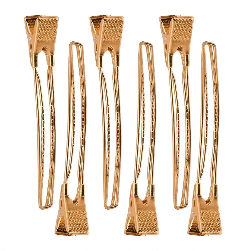 Golden Duck Billed Clip Hair Accessories