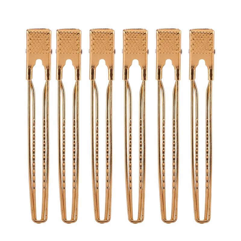 Golden Duck Billed Clip Hair Accessories