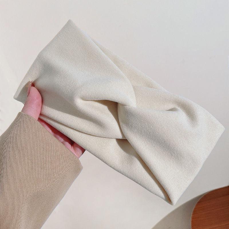 Solid Wideband Hairband for Women