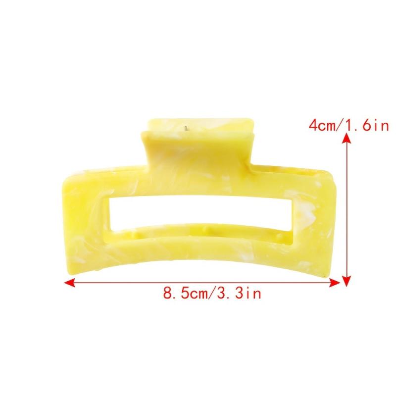 Jelly Candy Hair Claw Acrylic Hair Clip Headdress