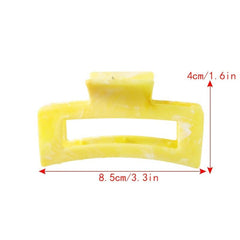 Jelly Candy Hair Claw Acrylic Hair Clip Headdress