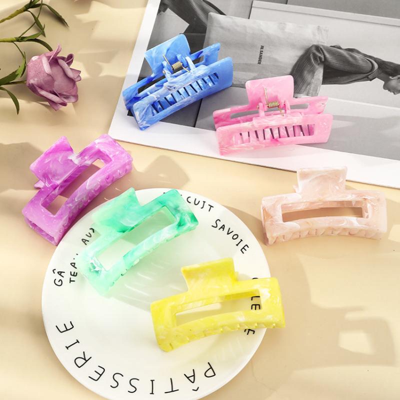 Jelly Candy Hair Claw Acrylic Hair Clip Headdress