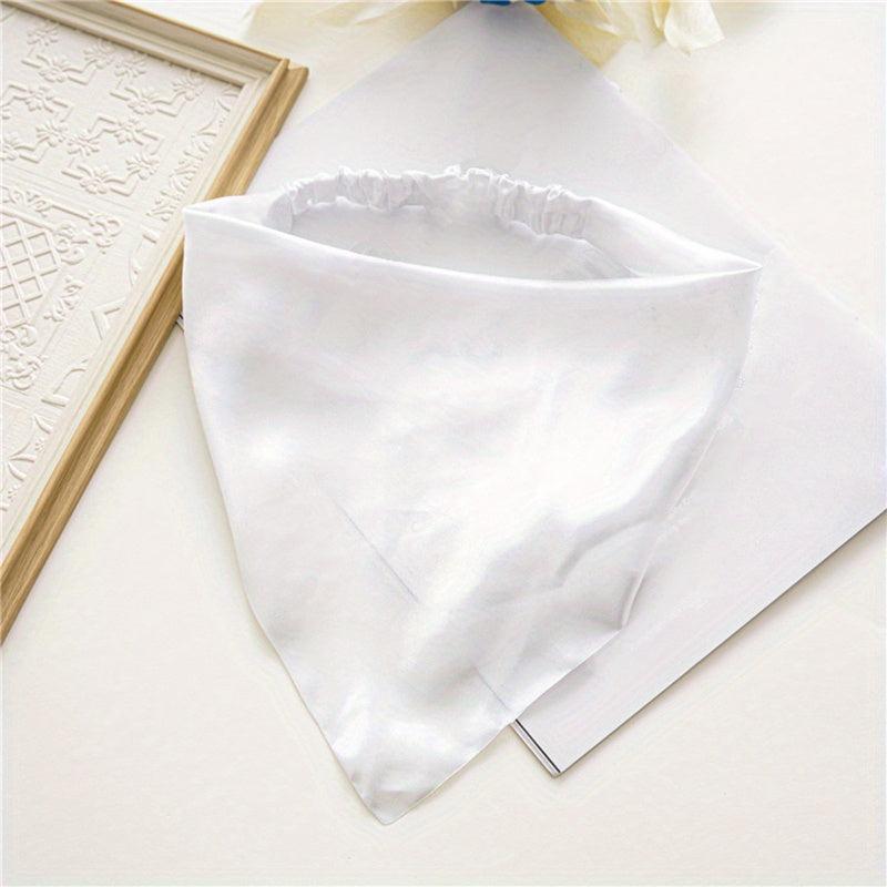 Solid Cloth Headband Kerchief Head Bandanas Scarf Hair Accessories