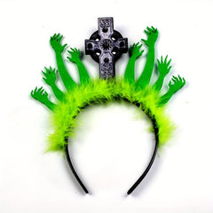 Halloween Zombie Arms Decor Headband Horror Graveyard Hair Band