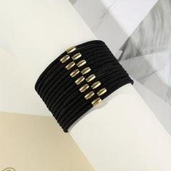 50pcs Ladies Style Hair Tie High Elastic Hair Rope Hair Rubber Band
