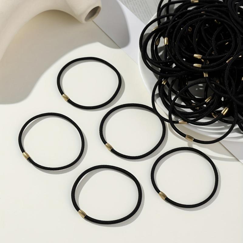 50pcs Ladies Style Hair Tie High Elastic Hair Rope Hair Rubber Band