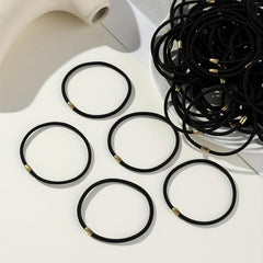 50pcs Ladies Style Hair Tie High Elastic Hair Rope Hair Rubber Band