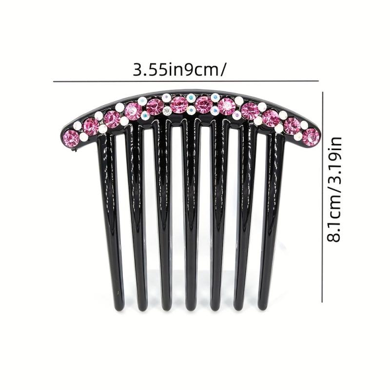 Rhinestone Hair Comb Hair Accessories Crystal Hairpin Retro Hair Comb Headwear