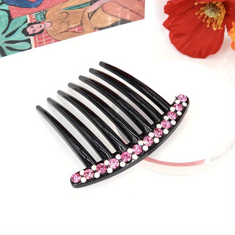 Rhinestone Hair Comb Hair Accessories Crystal Hairpin Retro Hair Comb Headwear