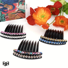 Rhinestone Hair Comb Hair Accessories Crystal Hairpin Retro Hair Comb Headwear