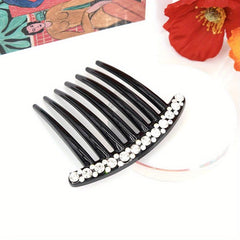 Rhinestone Hair Comb Hair Accessories Crystal Hairpin Retro Hair Comb Headwear