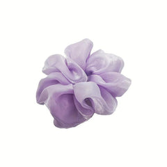 6pcs Silky Scrunchies Hair Tie Solid Hair Rope Hair Accessories For Women Girls