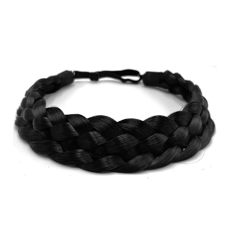 Braided Hair Band 5 Strands Wig Headband Synthetic Wig Hair Accessories