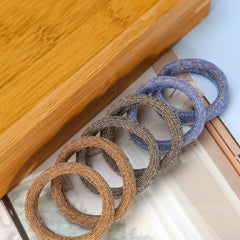 Sequin Hair Ties No Damage Hair Style Accessory