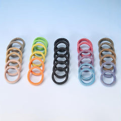 Sequin Hair Ties No Damage Hair Style Accessory
